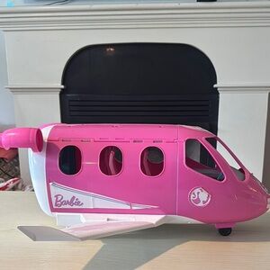 Barbie Pink and White Airplane